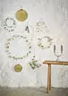 Brass Iron Wreath