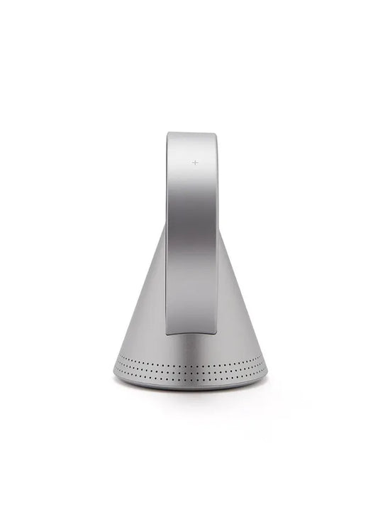 CONIC RADIO ALARM CLOCK W SPEAKER - GLACIER ALU