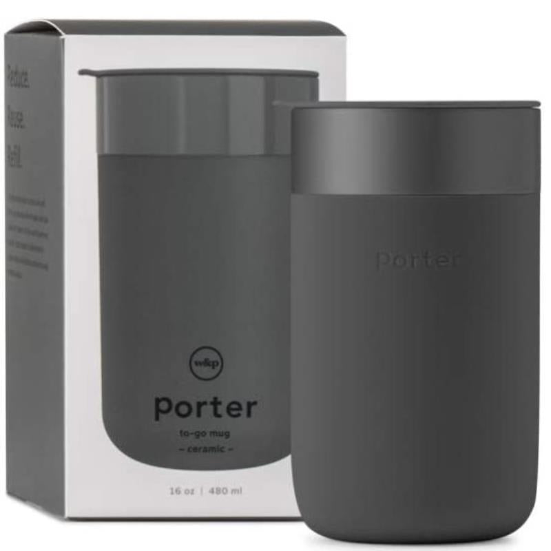Ceramic Charcoal Big Mug 16 Oz