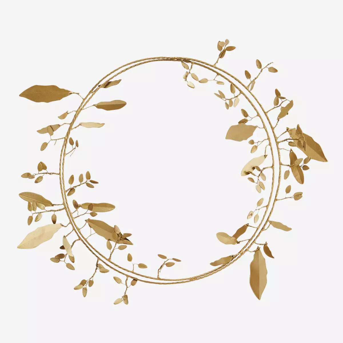 Brass Iron Wreath