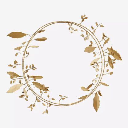 Brass Iron Wreath