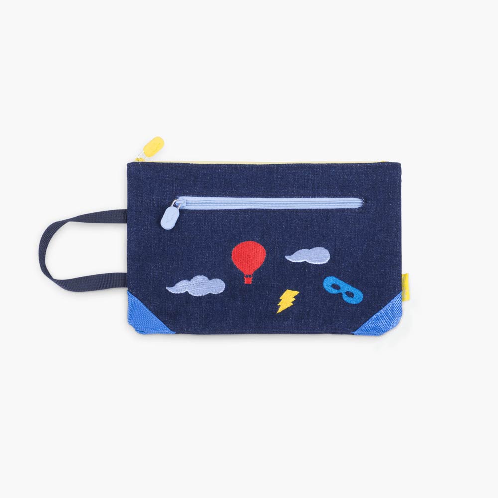 Denim Pouch Sky