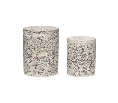 Terrazzo Storage Jar Set of 2
