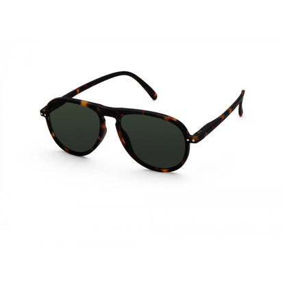 SUN I TORTOISE GREEN LENSES