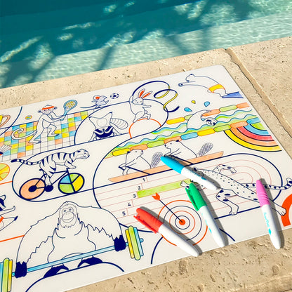 SUPER PETIT LARGE DRAWING KIT OLYMPIC SPORTS